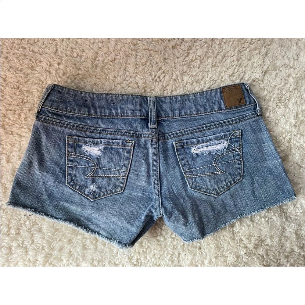 American eagle jean shorts size 00